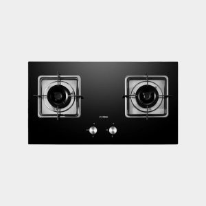 Fotile 2-Burner Gas Hob (GHG 73201) – Auto‑Ignition, Tempered Glass Surface - Image 1